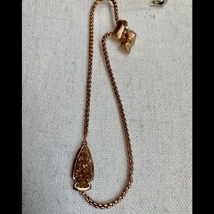 Kendra Scott Kasey bracelet in Rose Gold Drusy